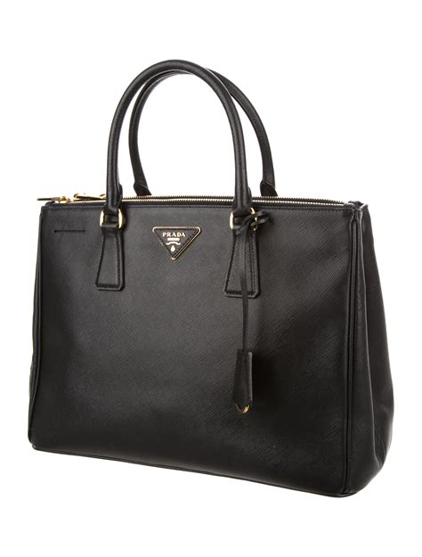 prada saffiano nero lux tote|authentic prada saffiano bag.